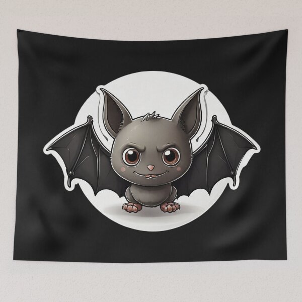 Item preview, Cute vampire bat designed and sold by Promarkets.