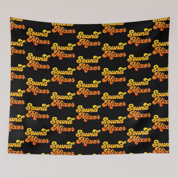 Item preview, Groovy Sound Mixer - Fire Orange Gradient designed and sold by NermilioDesigns.
