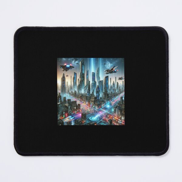 Item preview, Futuristic Cityscape. designed and sold by OferShayo.