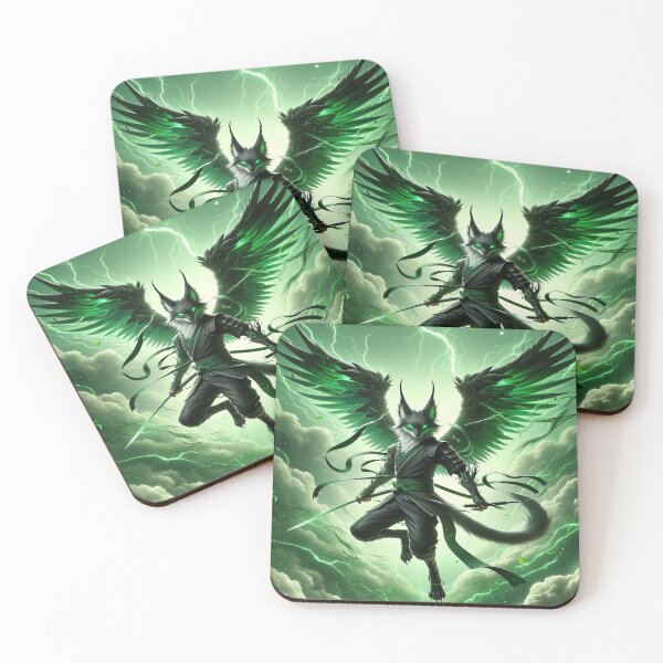 Item preview, Verdant Falcon Knight designed and sold by TeslaSt0re.