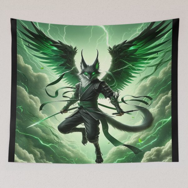 Item preview, Verdant Falcon Knight designed and sold by TeslaSt0re.