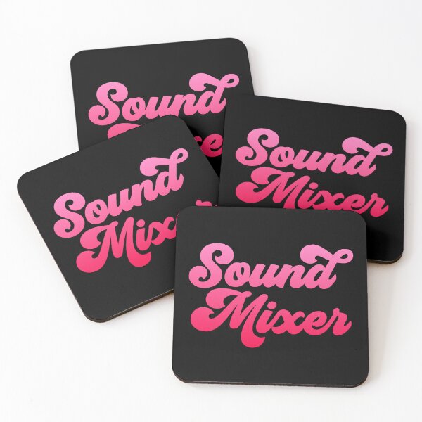 Item preview, Groovy Sound Mixer - Hot Pink Gradient designed and sold by NermilioDesigns.