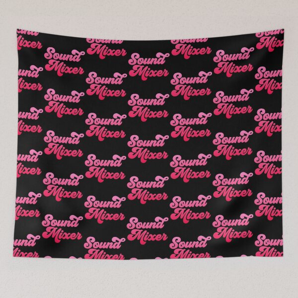 Item preview, Groovy Sound Mixer - Hot Pink Gradient designed and sold by NermilioDesigns.