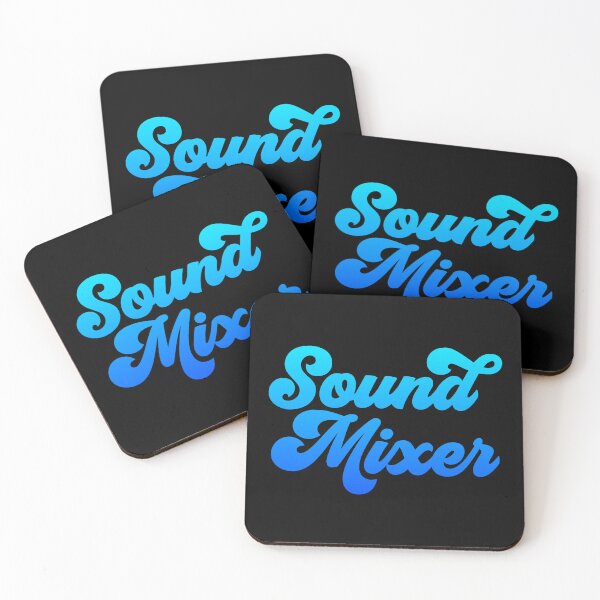 Item preview, Groovy Sound Mixer - Ocean Blue Gradient designed and sold by NermilioDesigns.