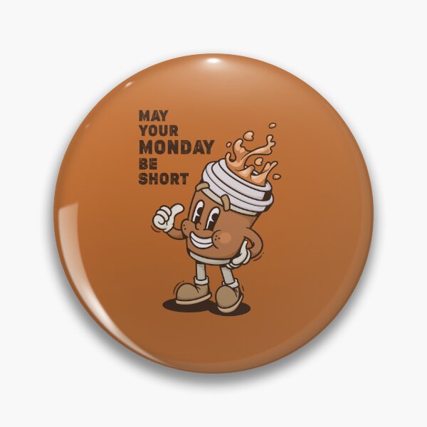 Item preview, Retro Monday Boost: Vintage Cartoon Coffee Cup Collection designed and sold by Wise-Geek.