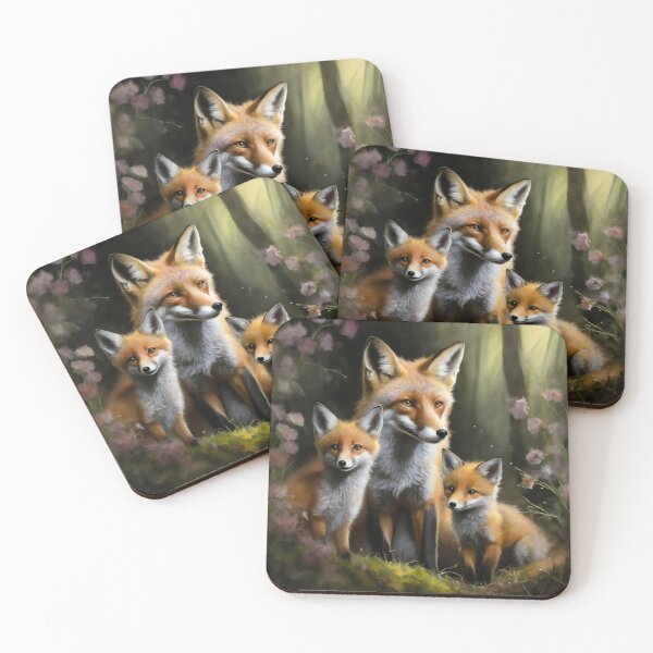 Item preview, Illustrated foxes designed and sold by occorocks.