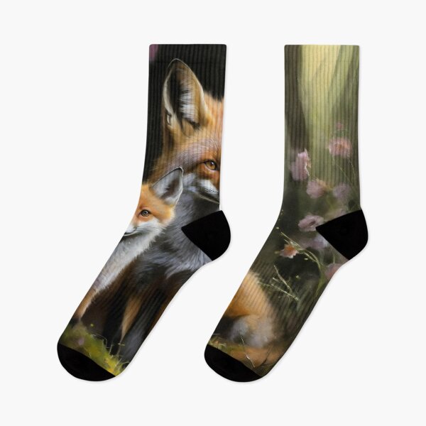 Item preview, Illustrated foxes designed and sold by occorocks.