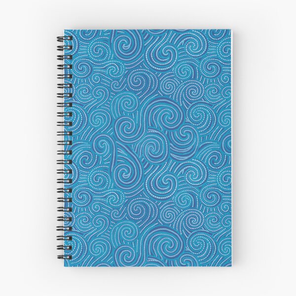 Item preview, NO AI ! Blue Wild Water Waves designed and sold by ManonElmendorp.