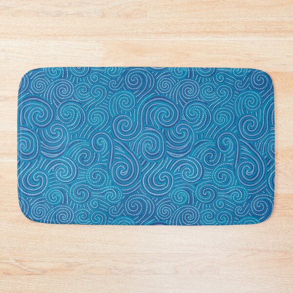 Item preview, NO AI ! Blue Wild Water Waves designed and sold by ManonElmendorp.
