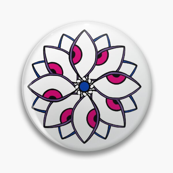 Item preview, Bisexual-Eye-Flower designed and sold by zammalander.