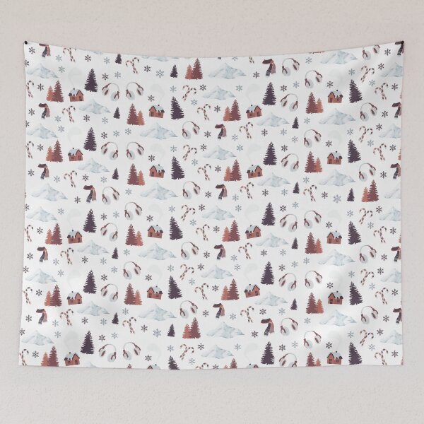 Item preview, lofi cosy cabin pattern designed and sold by cherry by hs (coucou).