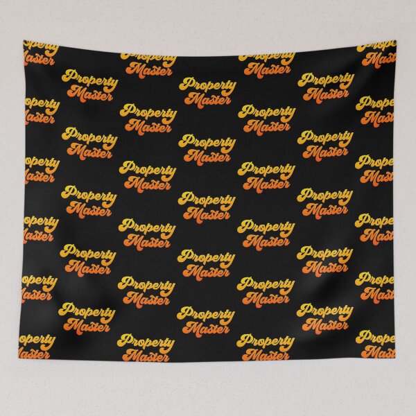 Item preview, Groovy Property Master - Fire Orange Gradient designed and sold by NermilioDesigns.