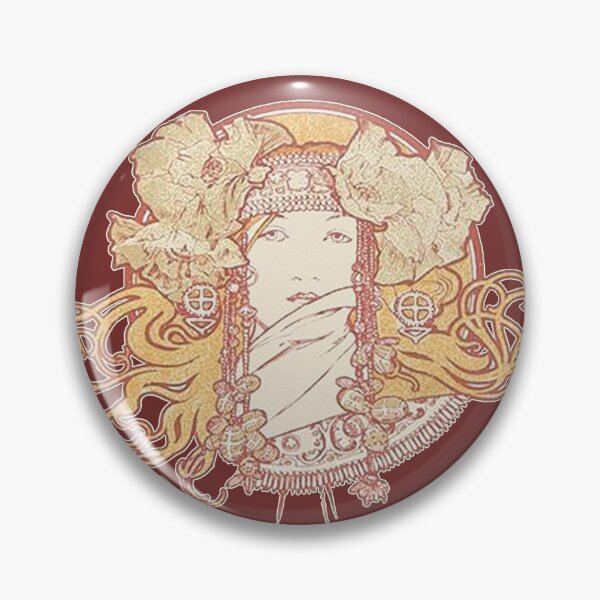 Item preview, Ilsée, Princess of Tripoli.(detail), by Alphonse Mucha. designed and sold by MINDTHECHERRY.
