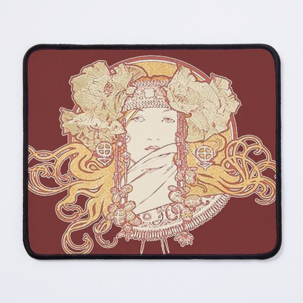 Item preview, Ilsée, Princess of Tripoli.(detail), by Alphonse Mucha. designed and sold by MINDTHECHERRY.