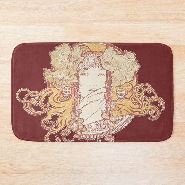 Item preview, Ilsée, Princess of Tripoli.(detail), by Alphonse Mucha. designed and sold by MINDTHECHERRY.