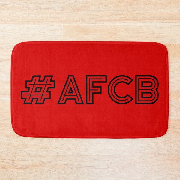 Item preview, #AFCB AFCB Inline Minimalist Design AFC Bournemouth Black designed and sold by kakarikihill.