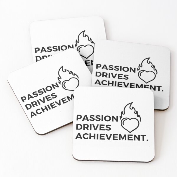 Item preview, Passion drives achievement. designed and sold by Bananobanini.