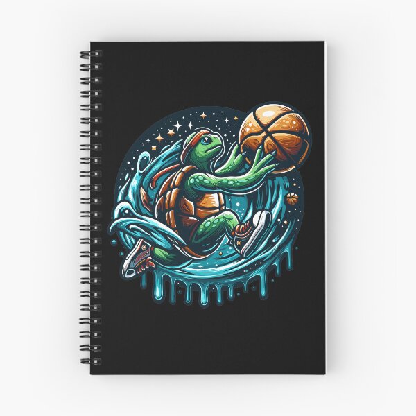Item preview, Basketball turtle dunking gift designed and sold by Pineapple-Tree.