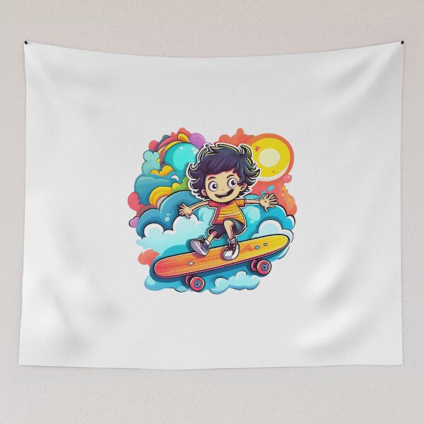 Item preview, children and skateboards designed and sold by IamMind.