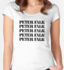 PETER FALK! Women's Fitted Scoop T-Shirt
