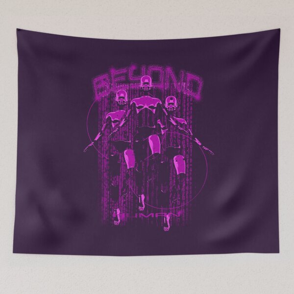 Item preview, Brutalist Y2K Aesthetics Beyond Human Android Cyberpunk designed and sold by PVSKI.