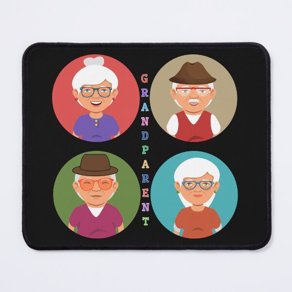 Item preview, Happy Grandparents Day to all 4 of you. designed and sold by Isadesignart.
