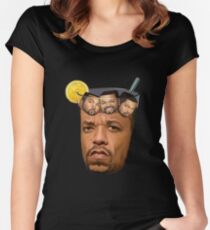 Ice T & Ice Cube Women's Fitted Scoop T-Shirt