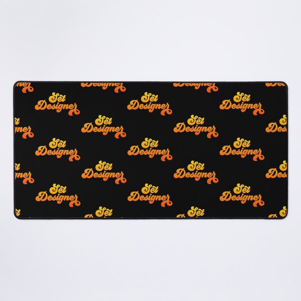 Item preview, Groovy Set Designer - Fire Orange Gradient designed and sold by NermilioDesigns.