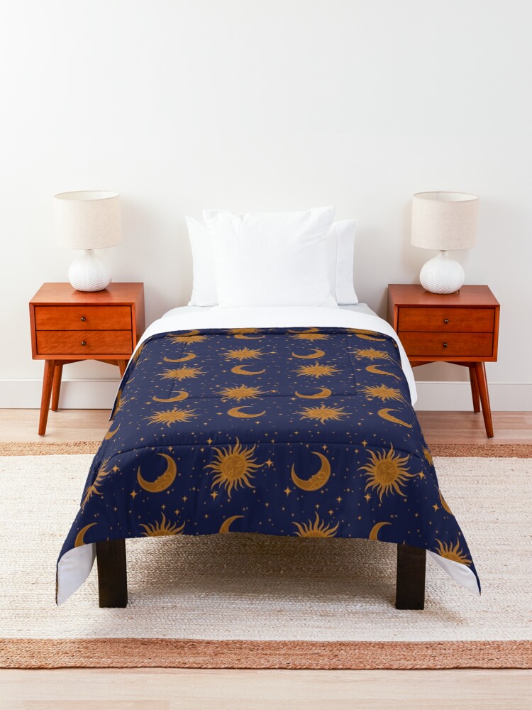 “Celestial” Comforter by alysaavery | Redbubble