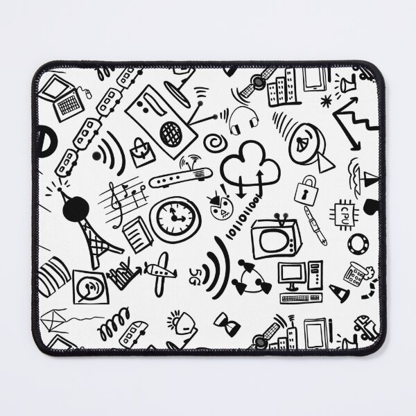 Item preview, Technology 101, variety of technology generation cartoon simple hand drawn designed and sold by pipikijung.