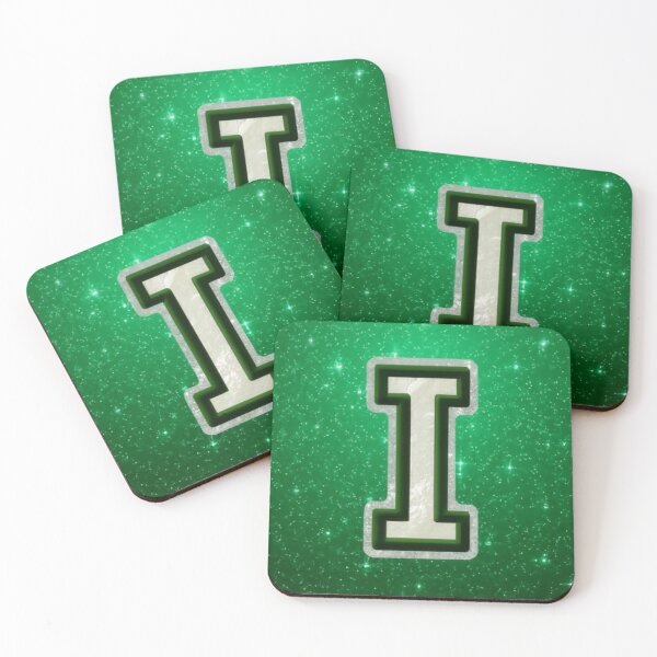 Item preview, Light Green letter I  Patch Scl  designed and sold by BCD BRANDS.