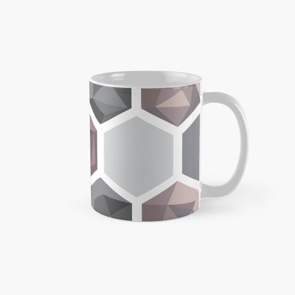 Item preview, Dusty pink and silver geometric gems designed and sold by Linziloop.