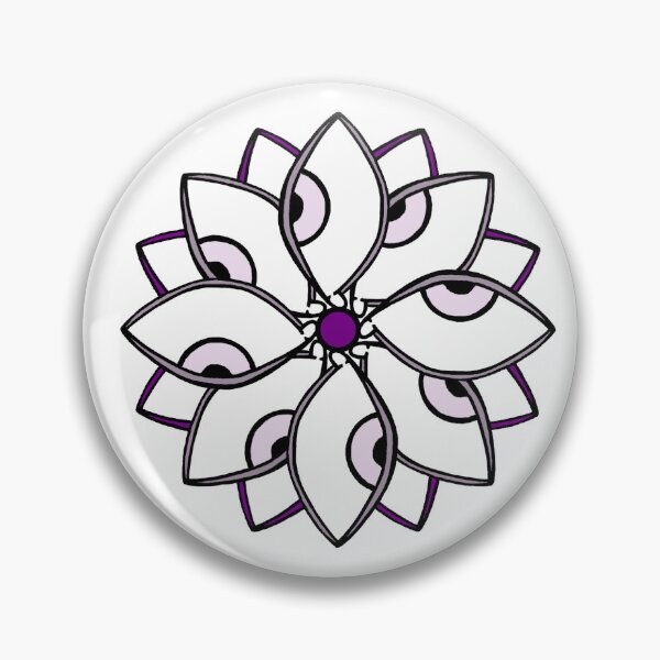 Item preview, Greysexual-Eye-Flower designed and sold by zammalander.