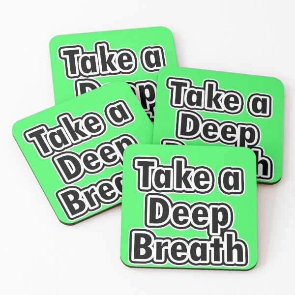 Item preview, Green Take a deep breath designed and sold by JanderraDesigns.