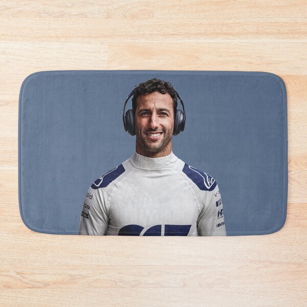 Item preview, Daniel F1 Driver with headphones Alpha F1 Team Yuki Tsunoda Teammate designed and sold by FormulaGTee1.
