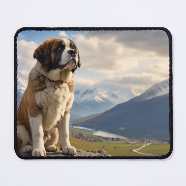 Item preview, Mountain Majestic St. Bernard designed and sold by NeatThingLover.