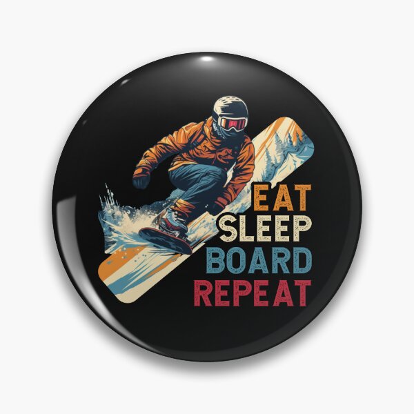 Item preview, Snowboard Enthusiast: Eat Sleep Board Repeat designed and sold by togetherShirts.