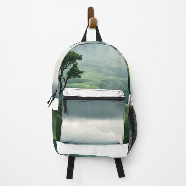 Item preview, A tree on a hill with a river running through it designed and sold by johndesign88.