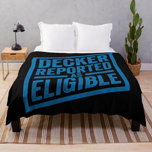 Item preview, Decker Reported As Eligible American Football Game Sports designed and sold by artworkathome.