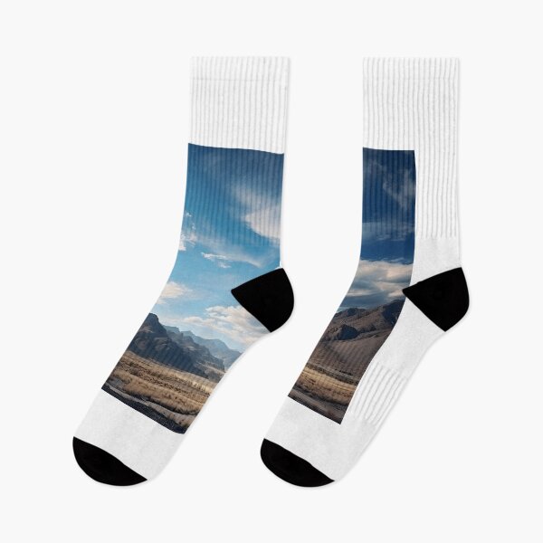 Item preview, A landscape with mountains and blue sky designed and sold by johndesign88.