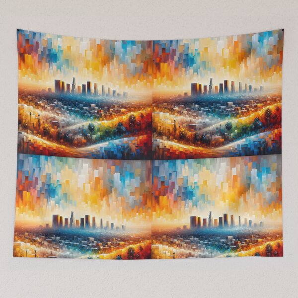 Item preview, Vibrant Dreams: Los Angeles Love in Artistic Splendor designed and sold by ElLocoMus.