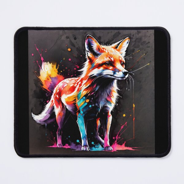 Item preview, Fox Paint Splash Artwork  designed and sold by BotunPeony.
