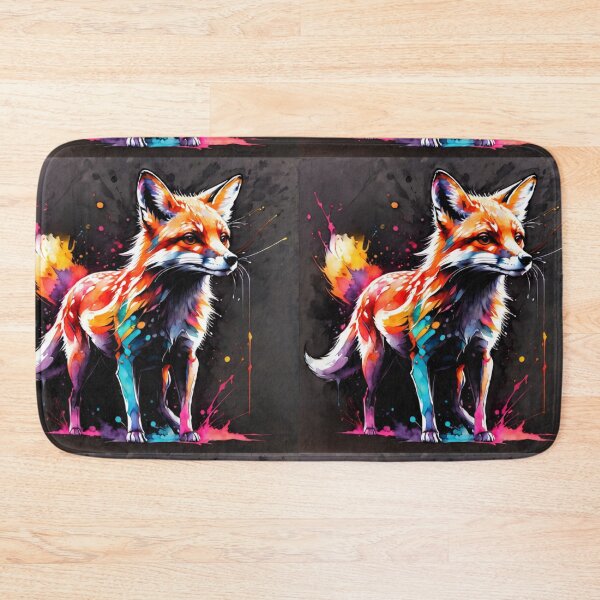 Item preview, Fox Paint Splash Artwork  designed and sold by BotunPeony.