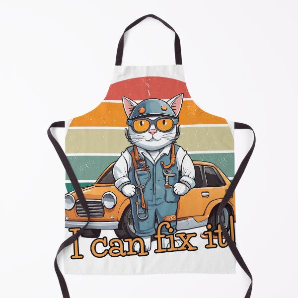 Item preview, Cat Mechanic - I can fix it! designed and sold by Tomasz C.