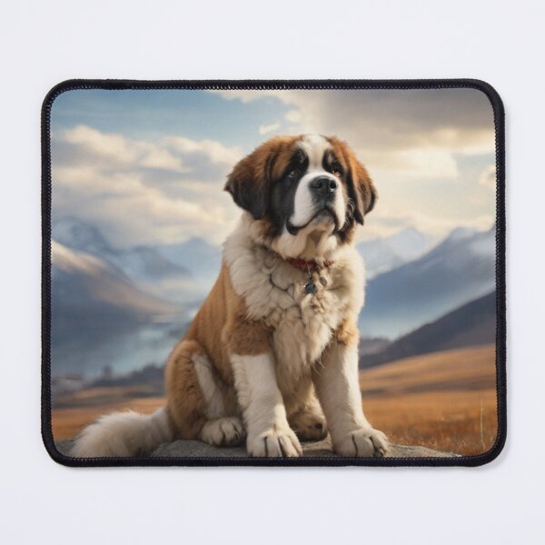 Item preview, Mountain Commanding St. Bernard designed and sold by NeatThingLover.