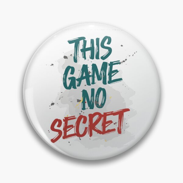 Item preview, This Game No Secret 2 designed and sold by Psycho-Crazy.