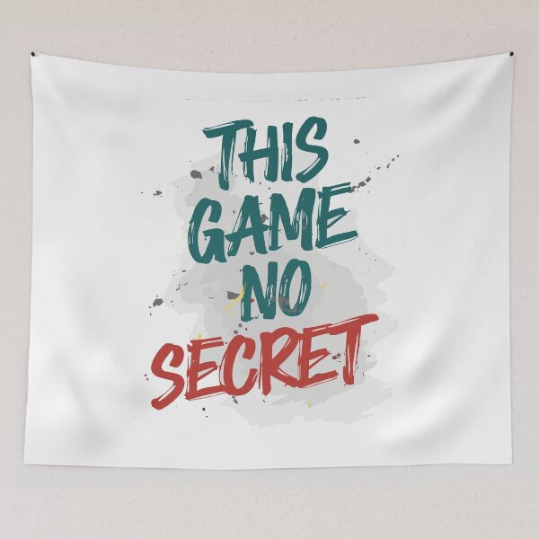 Item preview, This Game No Secret 2 designed and sold by Psycho-Crazy.