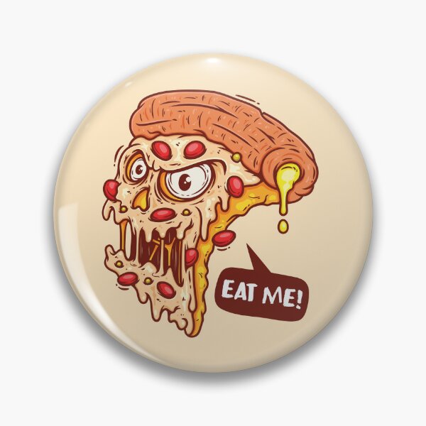Item preview, Monstrously Delicious: Vintage Cartoon Pizza Monster Collection designed and sold by Wise-Geek.