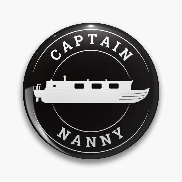 Item preview, Captain Nanny (wht-wht) designed and sold by canal-arts.