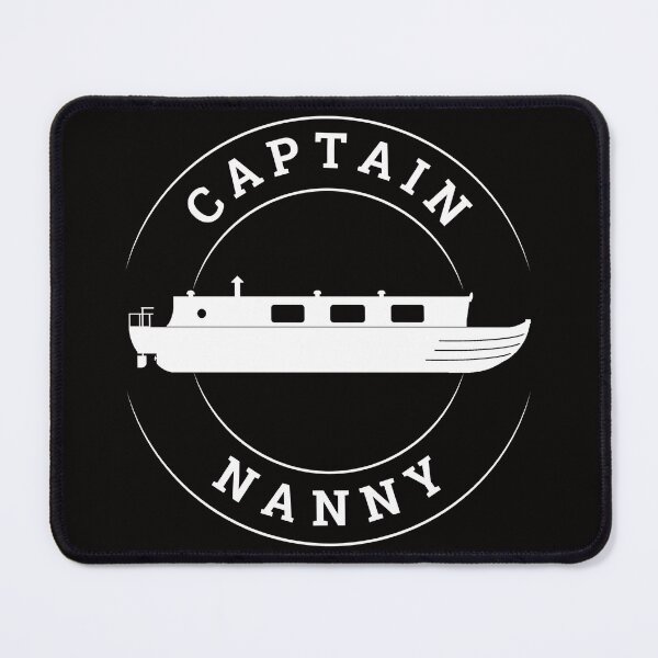 Item preview, Captain Nanny (wht-wht) designed and sold by canal-arts.